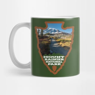 Mount Rainier National Park arrowhead Mug